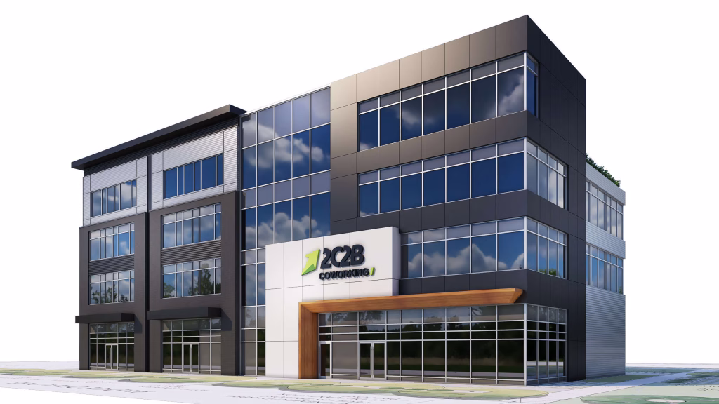 Bureau de OLOÏD à Mascouche dans un Immeuble coworking